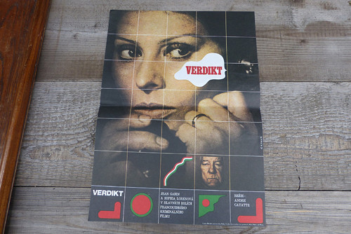 Verdikt..plakát, Karel Vaca 1976