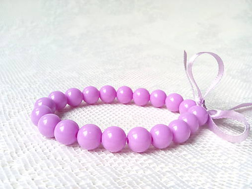 Pin Up bracelet (pink/violet)