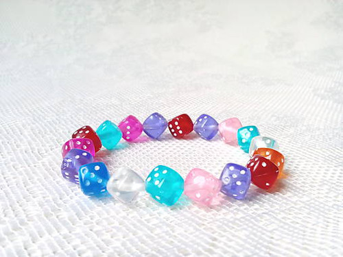 Mini cubes bracelet...Wanna play?
