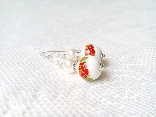 Romantic earrings (Swarovski/Silver)