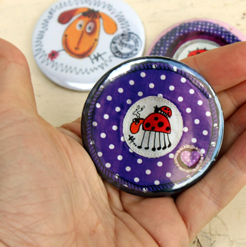 MAGNETEK VELKÝ 6 cm beruška