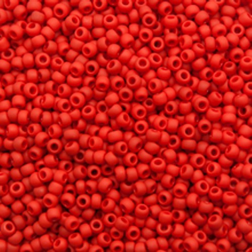 Rokajl Preciosa barvy červené matné 4,4 mm - 10 g