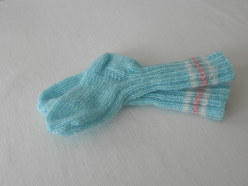 Mohérové dětské ponožky 13 cm — foto 1