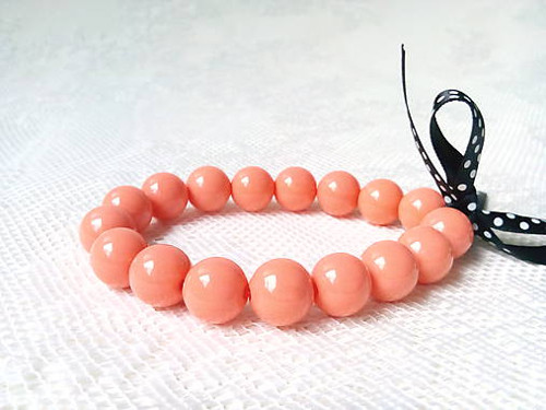 Pin Up bracelet (orange)