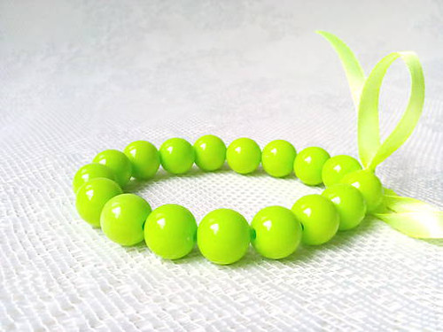 Pin Up bracelet (apple green)