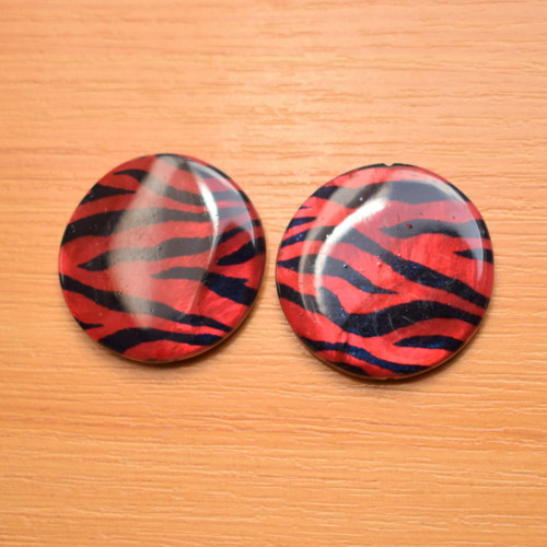 Perleťové placky 30 mm - 2 kusy