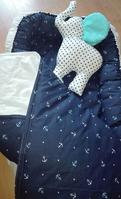 První plavba. Hnízdečko pro miminka, set — foto 1