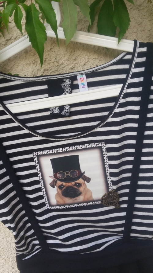 Mini šatky s nádechem steampunku — foto 1