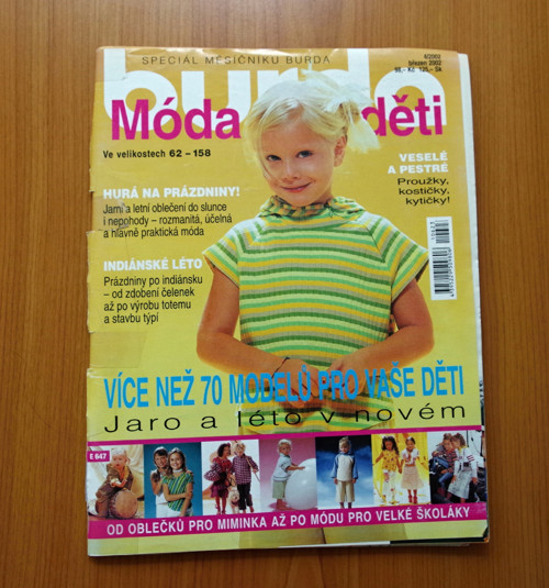 Burda - Móda pro děti 4/2002 — foto 1