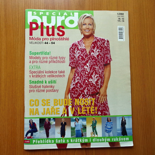 Burda pro plnoštíhlé 1/2002 — foto 1