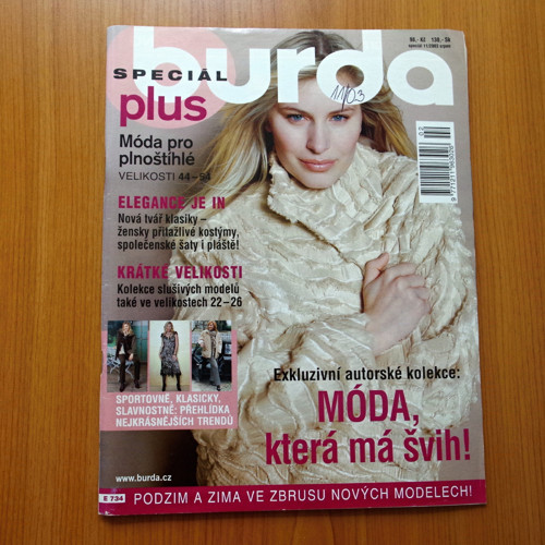 Burda pro plnoštíhlé 11/2003 — foto 1