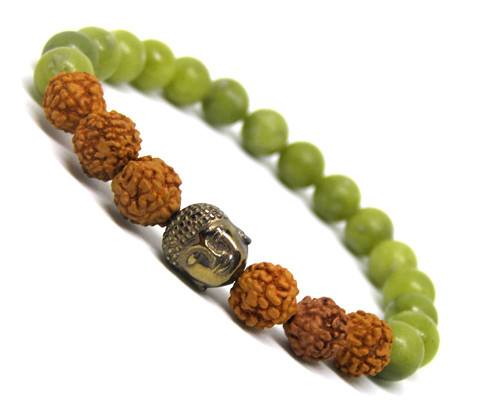 Pozitivní energie - TAIWANSKÝ JADEIT / RUDRAKSHA