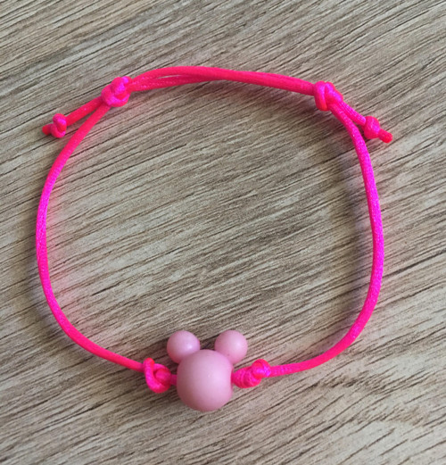 Dětský náramek Mickey- neon — foto 1