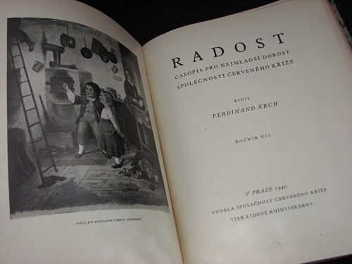 Radost, časopis pro nejmladší dorost, 1937-40