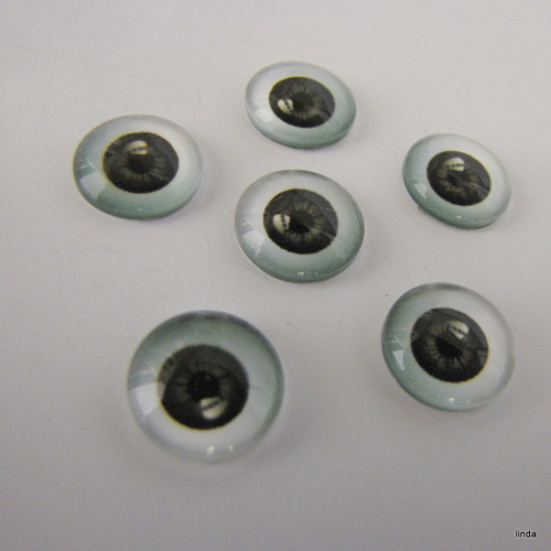Kabošon * oko * 12mm * 2ks / bal
