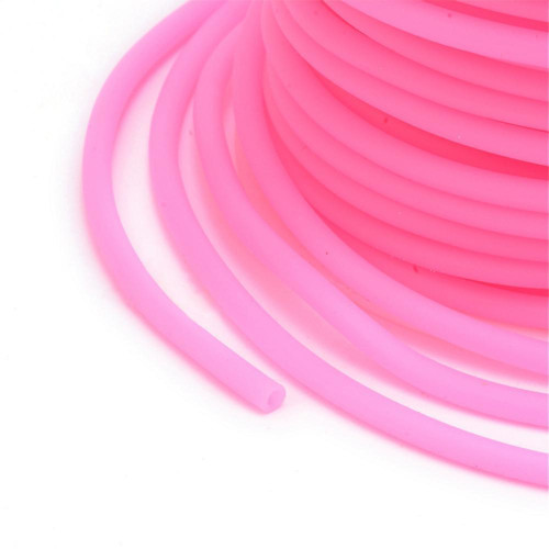 Dutinka silikonová pr.2mm (1m) - růžová