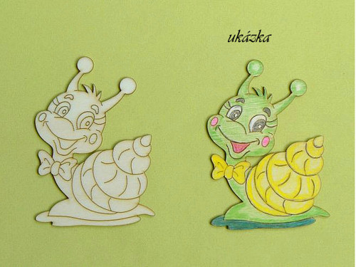 Hlemýžď č.2 - vel. 9,5 x 6,6cm