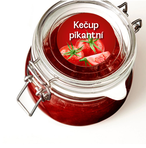 Etiketa - Kečup pikantní