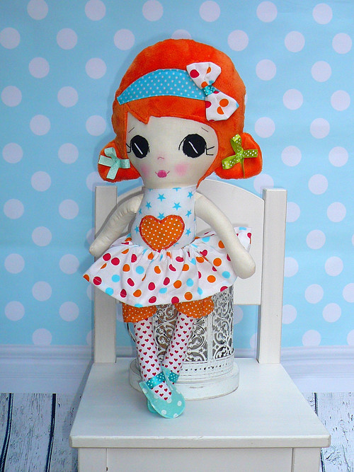 Látková panenka — foto 1