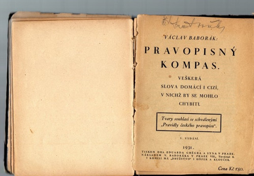 Pravopisný kompas - Václav Baborák
