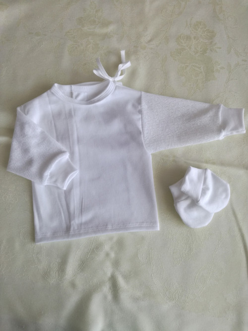 Kojenecká košilka zavazovací — foto 1