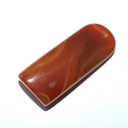 Achát přívěsek 49x19x13mm — foto 1