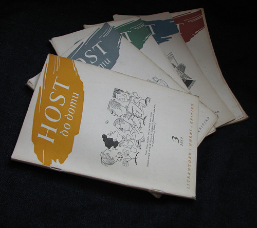 Časopis HOST, 5 čísel 1956-57 — foto 1