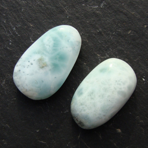 Larimar - set dvou kabošonů — foto 1