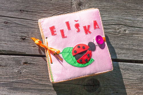 Quiet book - růžový — foto 1