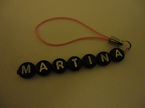 Přívěsek na klíče..Martina — foto 1