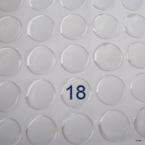 EPOXY čočky 18mm * 4ks — foto 1