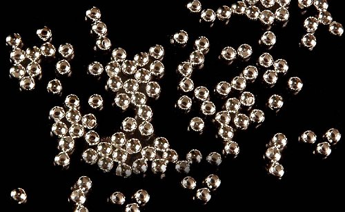Mincovní stříbro - korálky 3mm( 24ks ) — foto 1