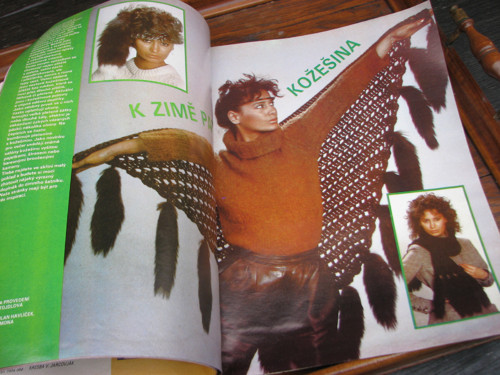 Časopis Móda, číslo 12/1983, střihy!