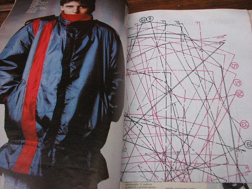 Časopis Žena a móda, číslo 11/1990, střihy!