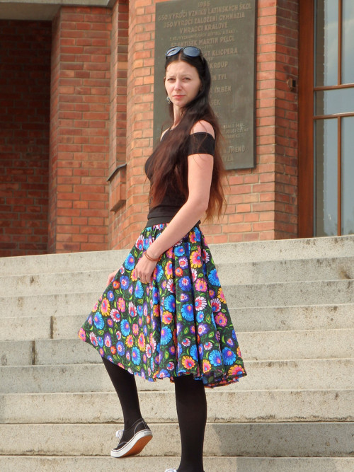 Opravdická kolová kytková — foto 1