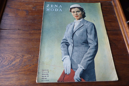 Časopis Žena a móda, číslo 3/1955