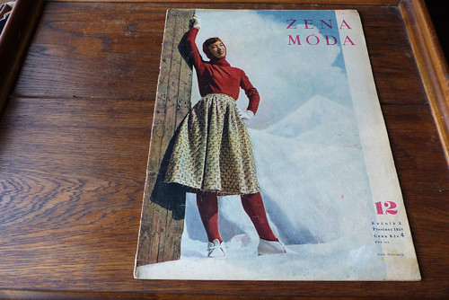 Časopis Žena a móda, číslo 12/1958