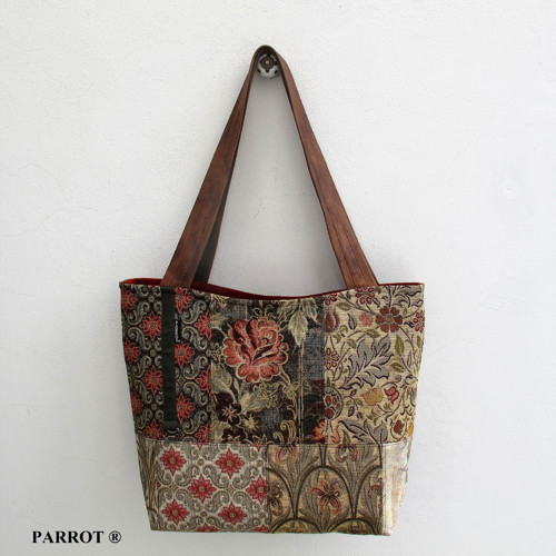 PATCHWORK BIG BAG * no. 01* PARROT® — foto 1