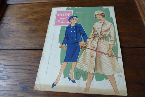 Časopis Mode und Schnitt...moda 55/1960