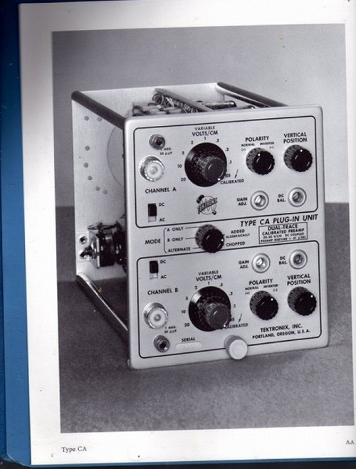 Tektronix CA PLUG-IN UNIT — foto 1
