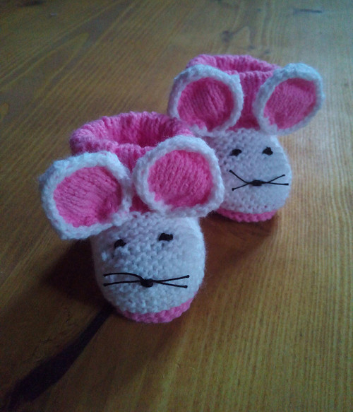 Růžové myšky 9 cm — foto 1