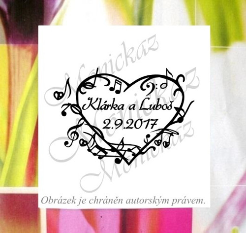 Svatební hudební 50. Razítko. — foto 1