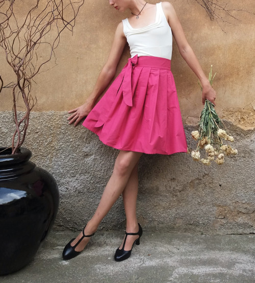 Elegantní Růžová Zavinovačka — foto 1