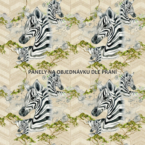 Bavlněná látka - panel 35 x 35 cm PŘEDOBJEDNÁVKA