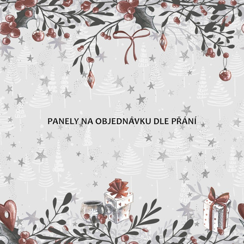 Bavlněná látka - panel 35 x 35 cm PŘEDOBJEDNÁVKA