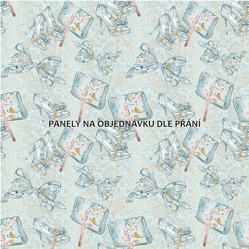 Bavlněná látka - panel 35 x 35 cm PŘEDOBJEDNÁVKA