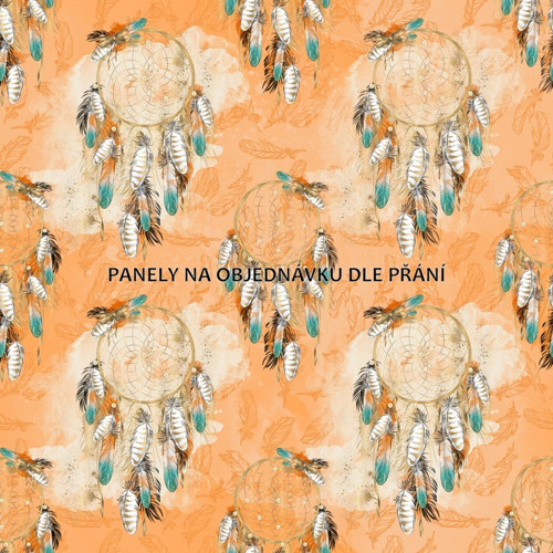 Bavlněná látka - panel 35 x 35 cm PŘEDOBJEDNÁVKA