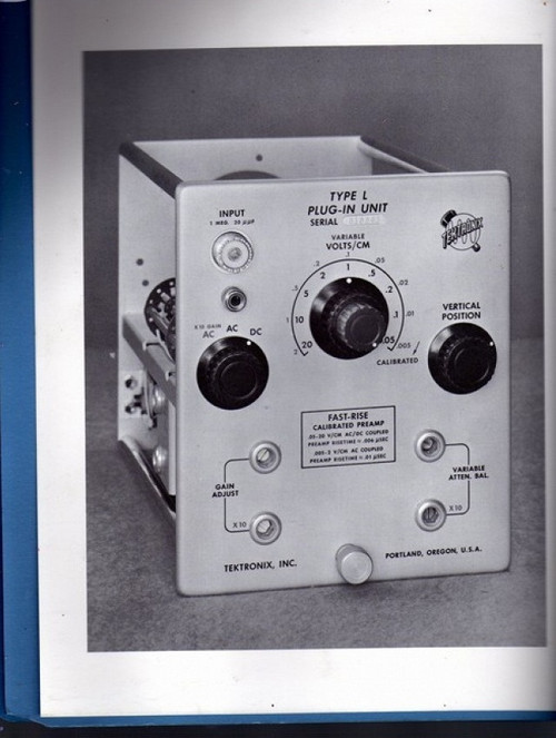 Tektronix L PLUG-in Unit zdroj pro osciloskop