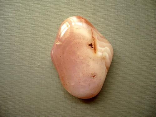 Troml. kámen – apricot achát 36 mm, č.20