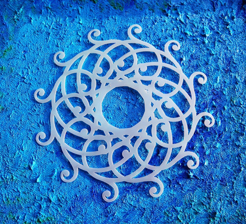 Šablona na stříkání - Mandala